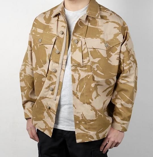 イギリス軍 DPM デザートカモ FR コンバットジャケット 新品 イギリス軍 DPM デザートカモ FR コンバットジャケット 新品