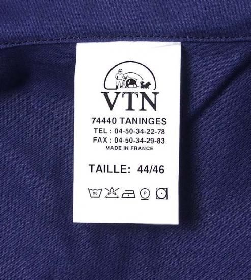 フランス ネイビー VTN ワークジャケット 新品 F71NN