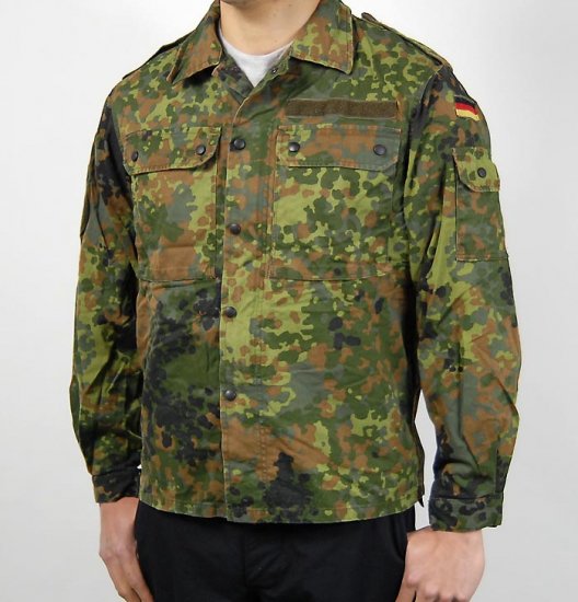 ドイツ軍 フレクターカモ フィールドシャツ（USED）G24U= - ミリタリー 