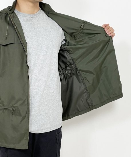 イタリア軍 ODブラウン ウィンド&レインジャケット 新品 E33N-JKT