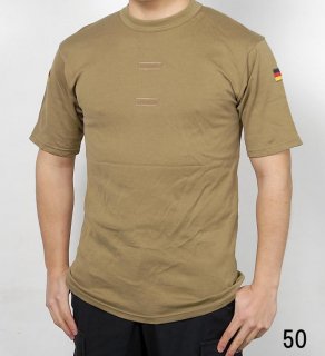 ドイツ軍 ARMY フラッグワッペン付 Tシャツ USED T61U-