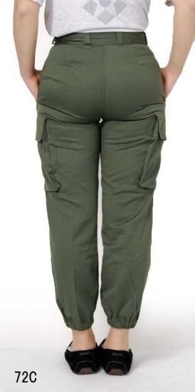 フランス軍放出品 F2パンツ BK後染め 84 020407