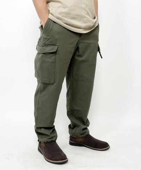 オーストリア軍 OD ノンリップストップ カーゴパンツ USED 742U オーストリア軍 OD ノンリップストップ カーゴパンツ USED 742U