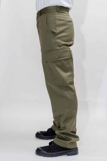 ベルギー軍 OD フィールドパンツ 新品 763N= - ミリタリー
