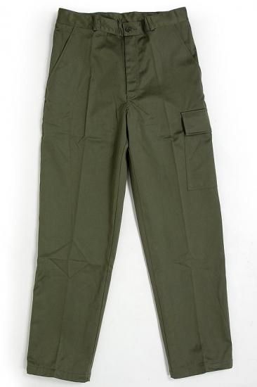 ベルギー軍 OD フィールドパンツ 新品 763N= - ミリタリー