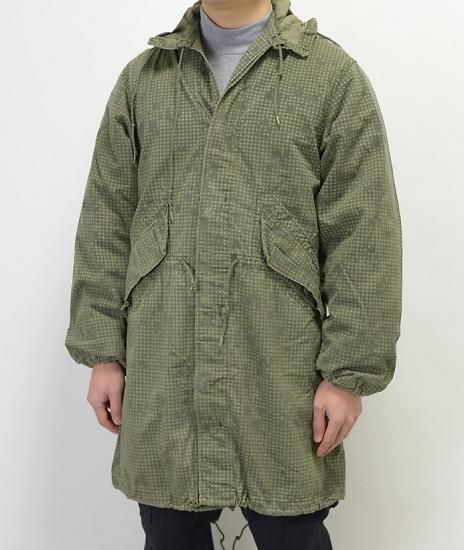 アメリカ軍 ナイトデザートカモ モッズコート USED 402U アメリカ軍 ナイトデザートカモ モッズコート USED 402U