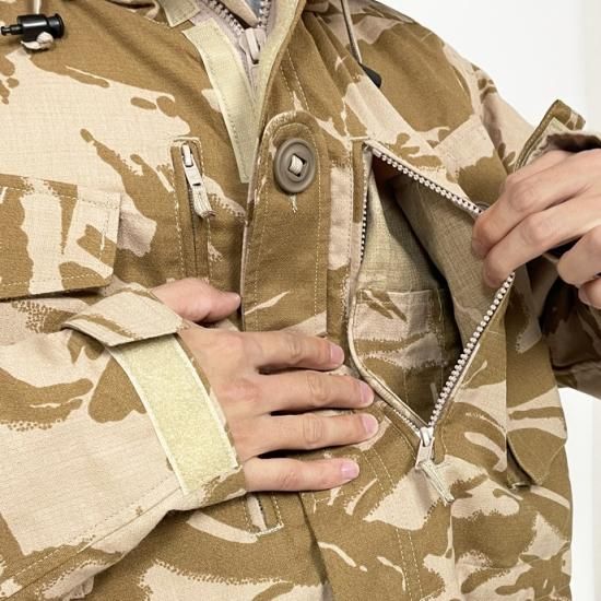 イギリス軍 DPM デザートカモ ウインドプルーフ コンバット イギリス軍 DPM デザートカモ ウインドプルーフ コンバット