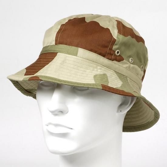 デッドストック フランス軍 HBT ブッシュハット デザートカモ