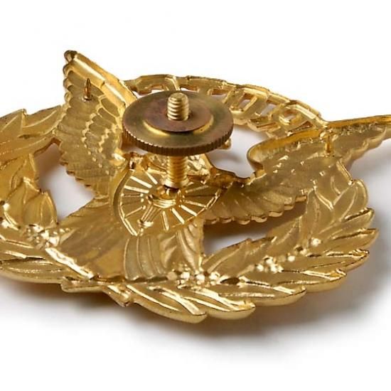 アメリカ陸軍 U.S.ARMY ROTC サービスキャップバッジ 新品 17NA