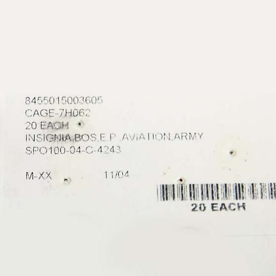 アメリカ陸軍 アビエイション ウィング 勲章ピンバッジ 新品 アメリカ陸軍 アビエイション ウィング 勲章ピンバッジ 新品