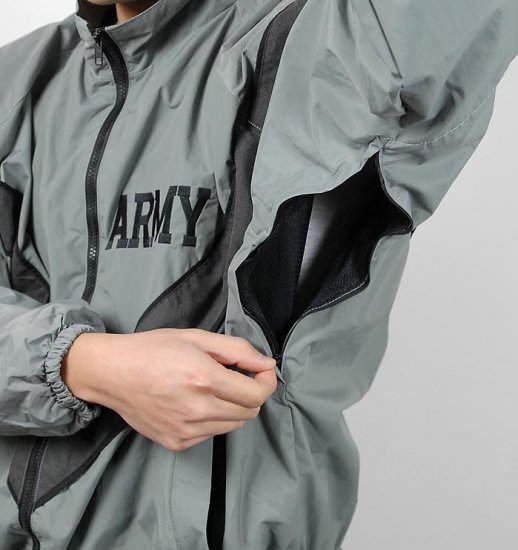 アメリカ軍 U.S.ARMY グレー IPFU トレーニングジャケット（新品）前期 