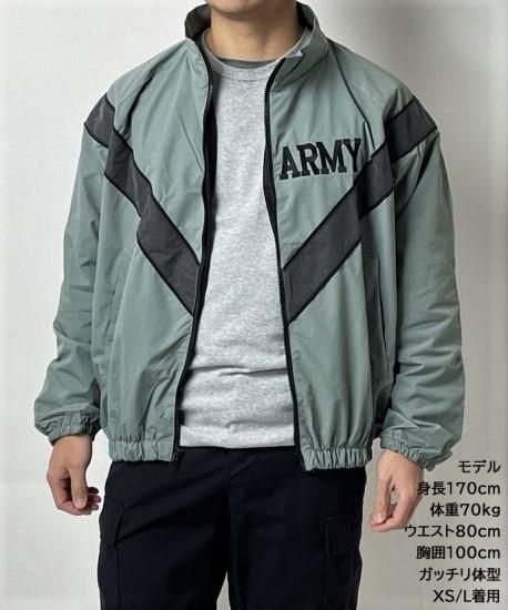 US.ARMY グレー IPFU ジャケット（新品・前期型）表記XS/L-