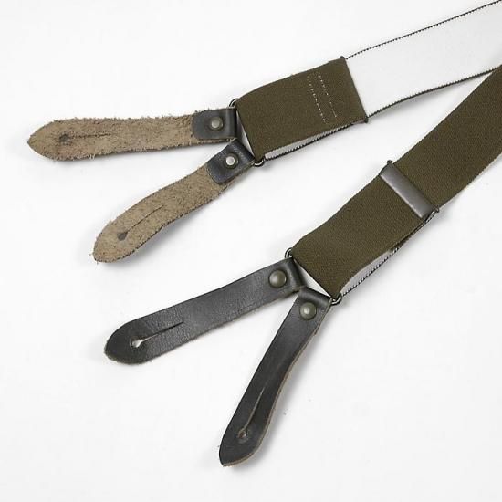 ドイツ軍 OD サスペンダー 新品 194N- - ミリタリーショップ