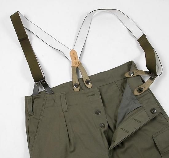 ドイツ軍 OD サスペンダー 新品 194N- - ミリタリーショップ