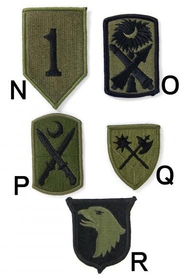 アメリカ軍 ミリタリー OD 部隊章ワッペン 新品 BRANCH-GN アメリカ軍 ミリタリー OD 部隊章ワッペン 新品 BRANCH-GN