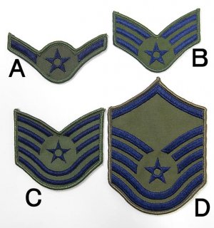 ꥫ USAF OD/ͥӡ ϥåڥ  RANK-AF-GN-