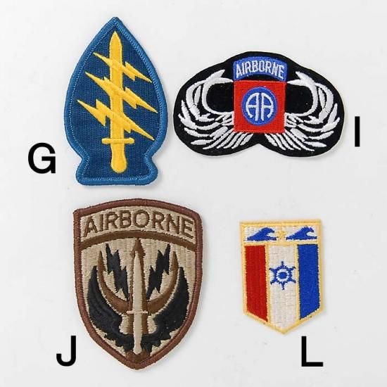 アメリカ軍 エアボーン ワッペン 新品 AIRBORNE- - ミリタリー
