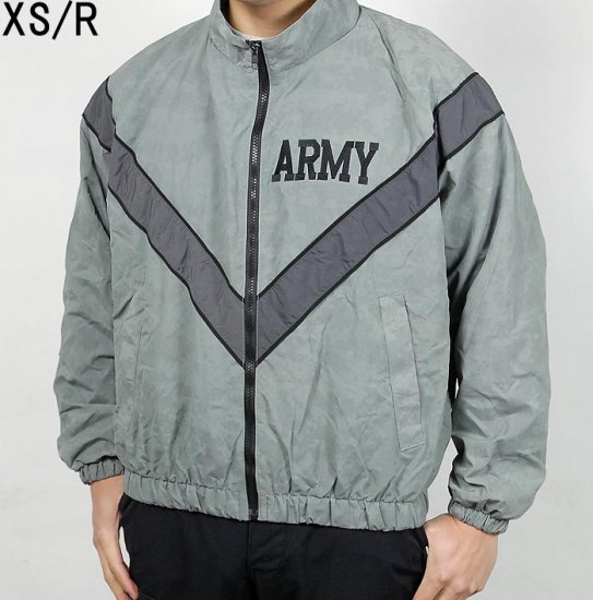 アメリカ軍 U.S.ARMY グレー ACUカモ IPFU トレーニングジャケット ...