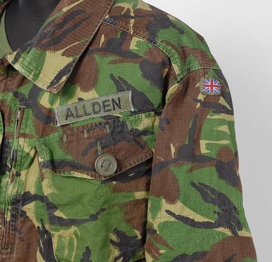 イギリス軍 DPM カモフラージュ ワッペン付 6ポケット イギリス軍 DPM カモフラージュ ワッペン付 6ポケット