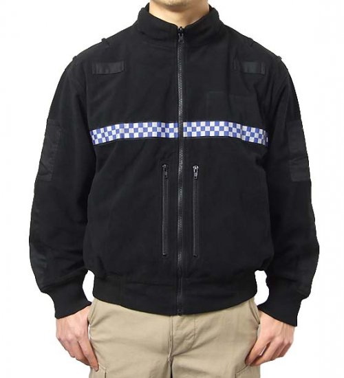 スモール特価 イギリス警察 POLICE ブラック フリースジャケット USED B48U-SB= - ミリタリーショップ L.A.BOY  (エルエイボーイ）【本店】