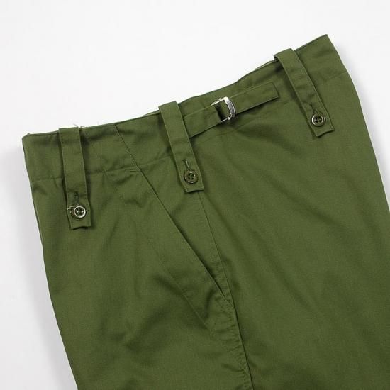 イギリス軍 OD サイドポケット付 ベイカーパンツ 新品 201N イギリス軍 OD サイドポケット付 ベイカーパンツ 新品 201N