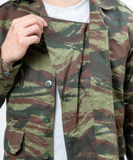 未使用品ポルトガル軍 フィールドジャケット リザードカモ サイズ54(L相当)