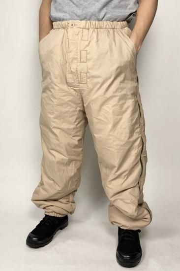 イギリス軍 OD/サンド リバーシブル サーマルパンツ USED 221U イギリス軍 OD/サンド リバーシブル サーマルパンツ USED 221U