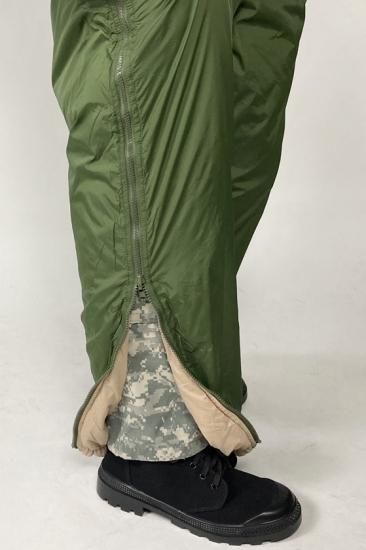 高い素材 OD/サンド イギリス軍 リバーシブル 221U USED サーマルパンツ 個人装備