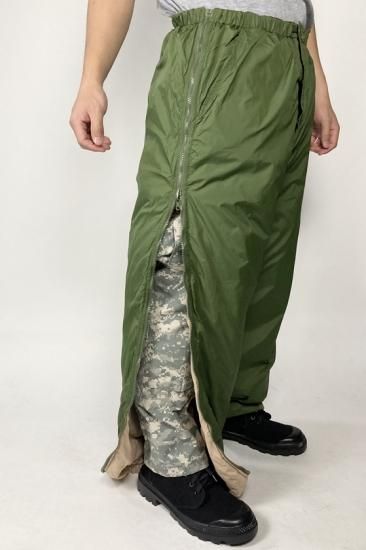 イギリス軍 OD/サンド リバーシブル サーマルパンツ USED 221U イギリス軍 OD/サンド リバーシブル サーマルパンツ USED 221U