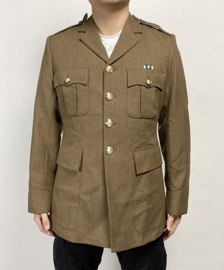 イギリス陸軍 ARMY ブラウン No.2 オフィサージャケット 階級章 イギリス陸軍 ARMY ブラウン No.2 オフィサージャケット 階級章
