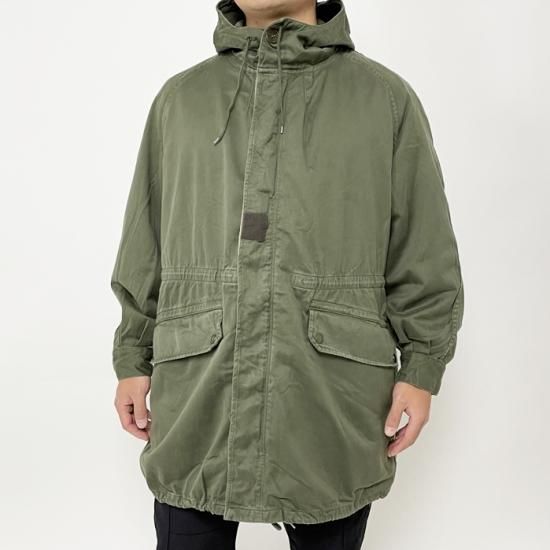 フランス軍 OD M-64 コットンパーカー(USED)シェルのみ 424U
