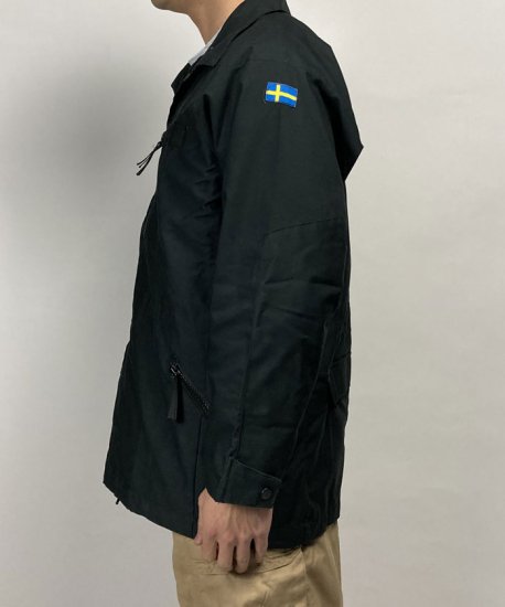 スウェーデン軍 ブラック M-90 フィールドジャケット 新品 W11BN