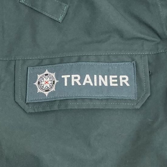 北アイルランド警察 POLICE ダークグリーン GORE-TEX ワッペン付