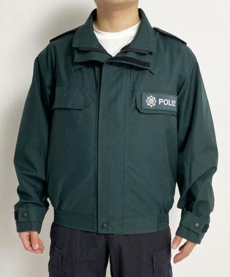 北アイルランド警察 POLICE ダークグリーン GORE-TEX ワッペン付 北アイルランド警察 POLICE ダークグリーン GORE-TEX ワッペン付