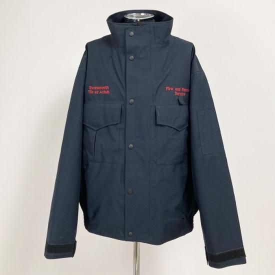 北ウェールズ消防救助 ネイビー GORE-TEX ワークジャケット 北ウェールズ消防救助 ネイビー GORE-TEX ワークジャケット