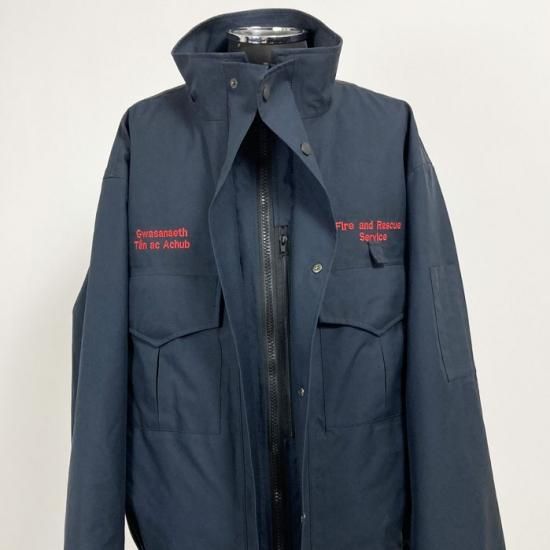 北ウェールズ消防救助 ネイビー GORE-TEX ワークジャケット 北ウェールズ消防救助 ネイビー GORE-TEX ワークジャケット
