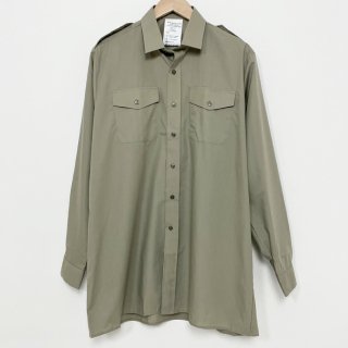 【1点物】イギリス軍 STONE 長袖ドレスシャツ（新品）カラーサイズ42　UK144-