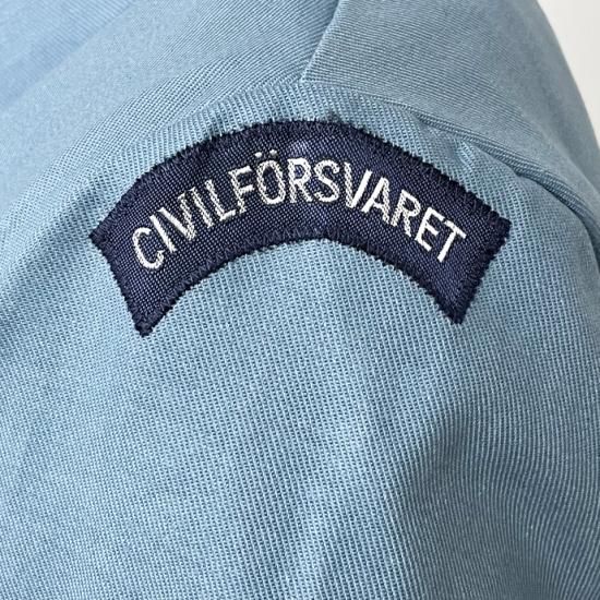 スウェーデン軍 ライトブルー CIVILFORSVARET M-59 フィールド