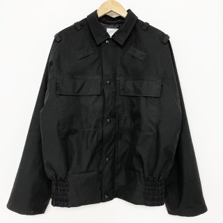 【1点物・2サイズ】イギリス軍 ブラック ウォータープルーフネスジャケット（USED）UK129