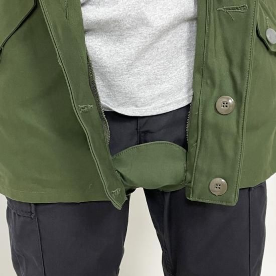 スウェーデン軍 OD 前期型 メタルボタン M-59 フィールド