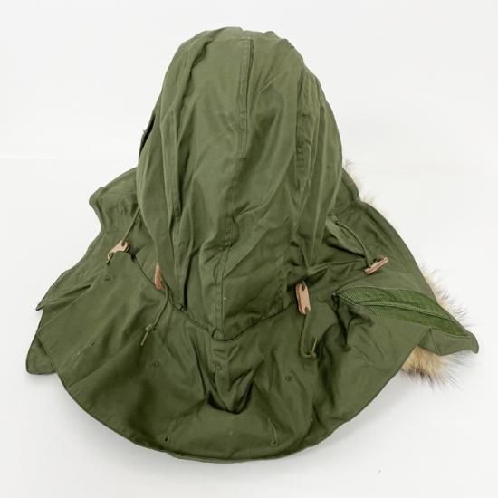 超希少な1970年代の新品フルセットのコヨーテファー】アメリカ軍 超希少な1970年代の新品フルセットのコヨーテファー】アメリカ軍