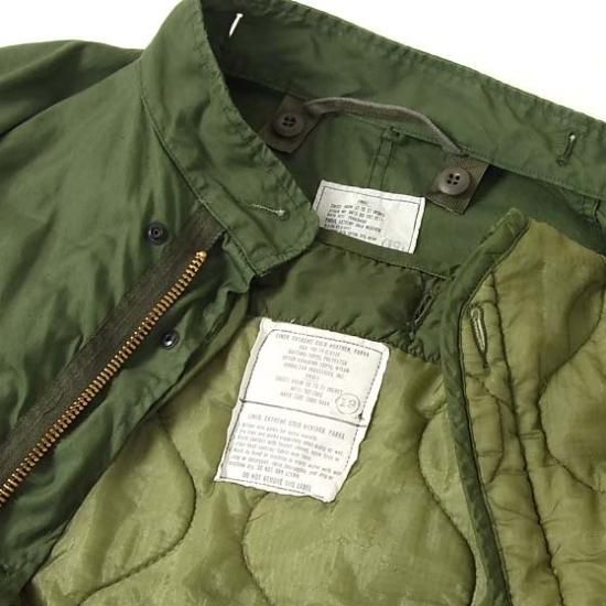 アメリカ軍 M-65 フィッシュテールパーカー フルセット(USED アメリカ軍 M-65 フィッシュテールパーカー フルセット(USED
