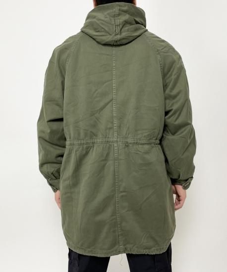 フランス軍 OD M-64 フィールドパーカー ボアライナー付 Bランク