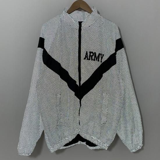 見たことない謎の柄】アメリカ軍 U.S.ARMY グレー IPFU 見たことない謎の柄】アメリカ軍 U.S.ARMY グレー IPFU