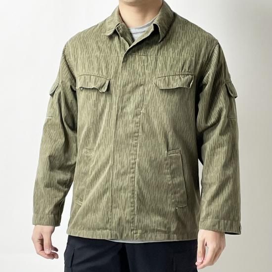 旧東ドイツ軍 NVA レインドロップカモ フィールドジャケット 旧東ドイツ軍 NVA レインドロップカモ フィールドジャケット