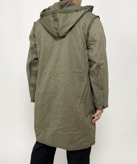 ドイツ軍 OD ボアライナー付 ロングフィールドパーカー USED ドイツ軍 OD ボアライナー付 ロングフィールドパーカー USED