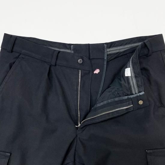 ビッグ特価】ドイツ軍 ダークネイビー ウール カーゴパンツ USED