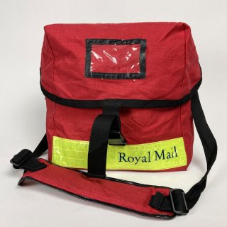 イギリス郵便 Royal Mail イエローストライプ デリバリーバッグ（上質USED）B1YN3