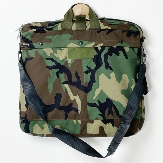 アメリカ軍 ウッドランドカモ HGU-56/P ヘルメットバッグ(新品 アメリカ軍 ウッドランドカモ HGU-56/P ヘルメットバッグ(新品