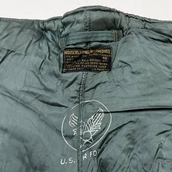 アメリカ空軍 USAF ビンテージ A-11D フライトパンツ(上質USED